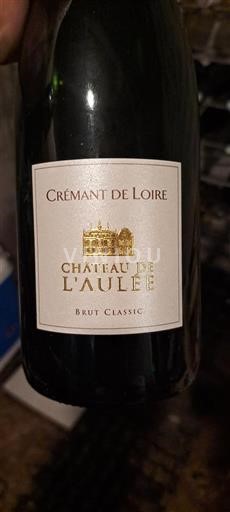 Loire Valley Crémant de Loire Château L'Aulée Brut Classic 2021