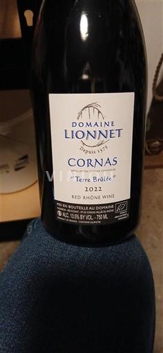 Údolí Rhôny Cornas Domaine Lionnet Terre Brûlée 2022