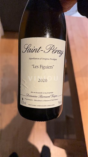 Thung lũng Rhône Saint-Péray Domaine Bernard Gripa Les Figuiers 2020