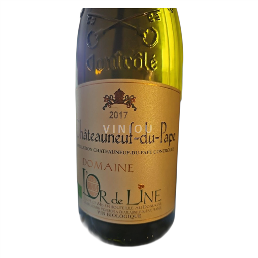 Rhônen laakso Châteauneuf-du-Pape Domaine L'Or de Line 2017