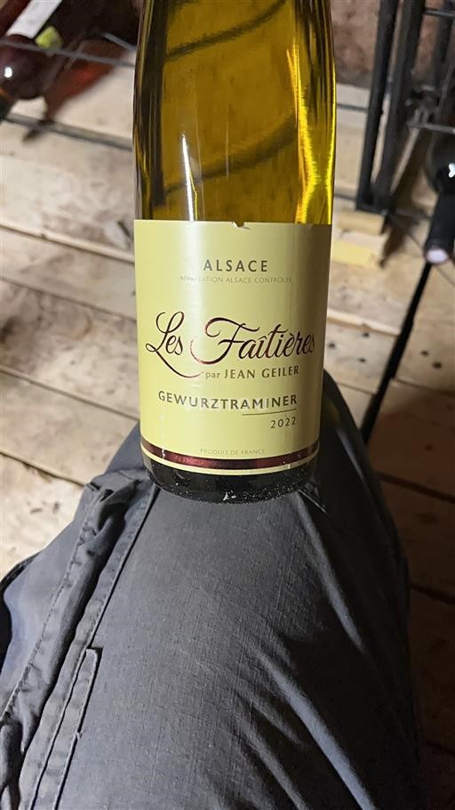Alsace Jean Geiler Les Faitières 2022