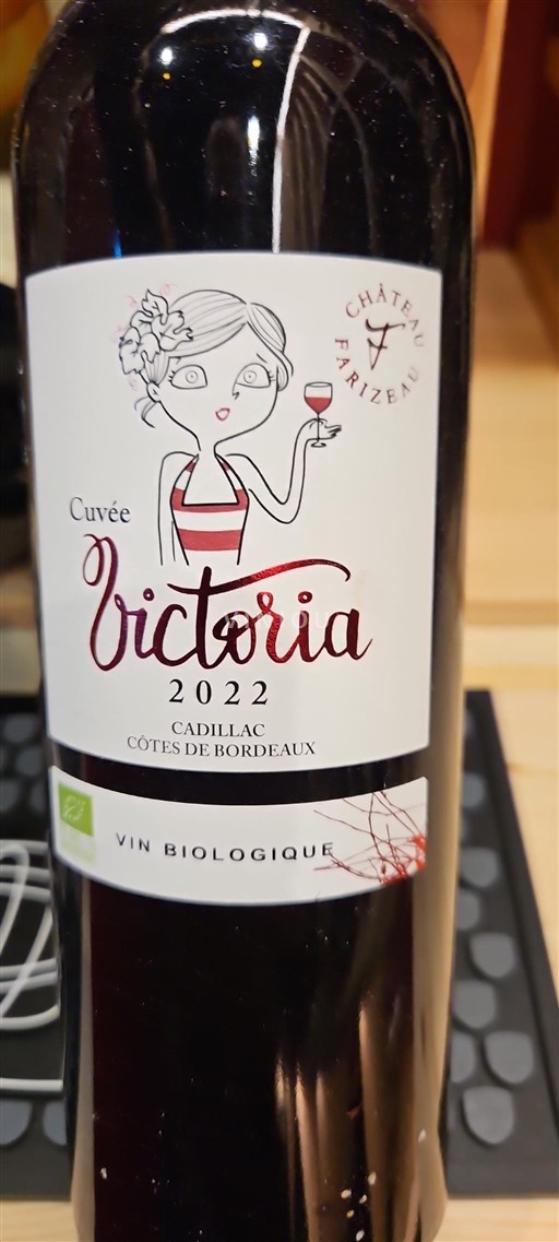 Bordeaux Cadillac-côtes-de-bordeaux Château Farizeau Victoria 2022