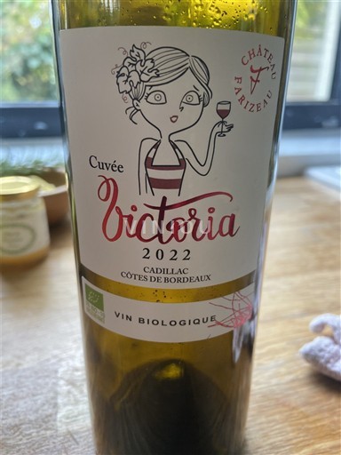 Bordeaux Cadillac-côtes-de-bordeaux Château Farizeau Victoria 2022