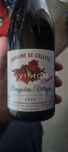 Beaujolais Beaujolais Villages Domaine Colette Nouveau 2023