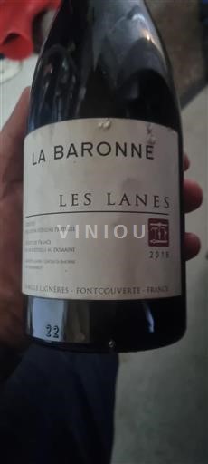 Langvedok Corbières Château La Baronne Les Lanes 2018