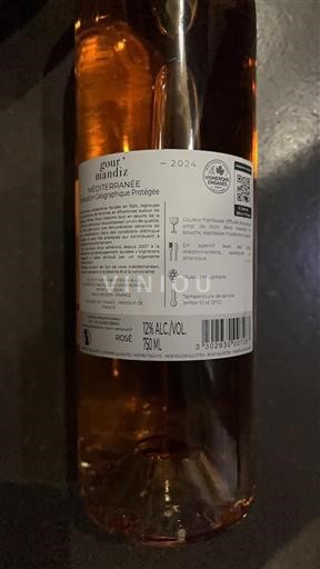 Provence, Lower Rhône Valley, Corsica Méditerranée Vignerons du Mont Ventoux Gourmandiz 2024
