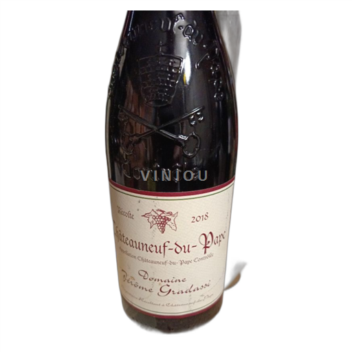 Thung lũng Rhône Châteauneuf-du-pape Jérome Gradassi 2018