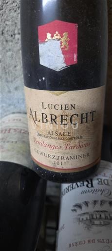 Alsace Vendanges Tardives Château Lucien Albrecht 2011