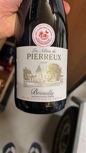 Beaujolais Brouilly Les Allées de Pierreux 2022
