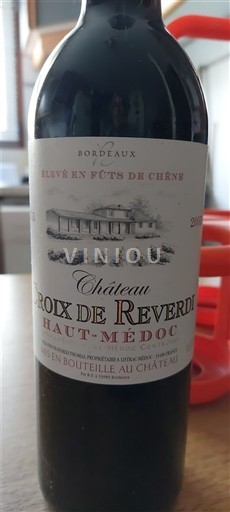 Bordeaux Haut-Médoc Château Croix de Reverdi 2005