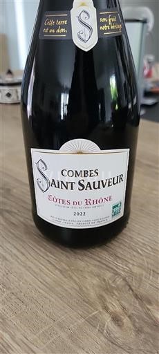 Rhônen laakso Côtes-du-rhône Combes Saint Sauveur 2022