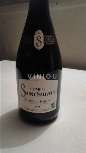 Rhônetal Côtes du Rhône Combes Saint Sauveur 2022