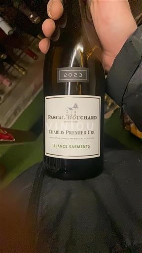 Burgundsko Chablis Premier Cru Pascal Bouchard Les Blancs Sarments 2023
