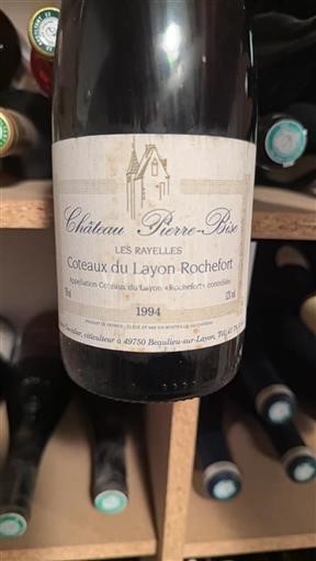 Loirevallei Coteaux du Layon Château Pierre-Bise Les Rayelles 1994