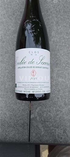 Loire Valley Unspecified Clos de la Coulée de Serrant 2018