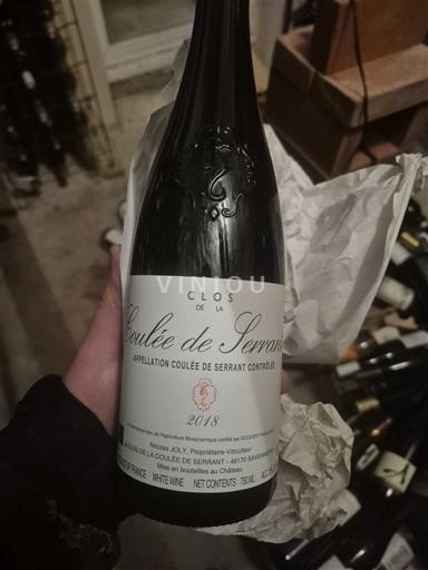 Vallée de la Loire Clos de la Coulée de Serrant 2018