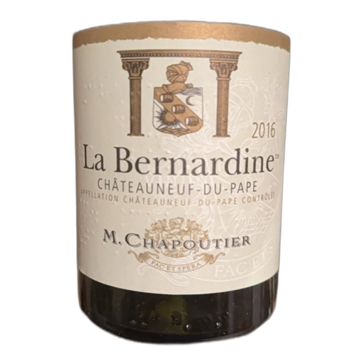 Rhônedalen Châteauneuf-du-Pape M. Chapoutier La Bernardine 2016