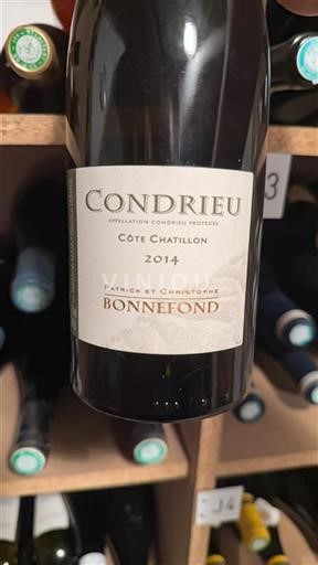Rhônen laakso Condrieu Bonnefond Côte Chatillon 2014