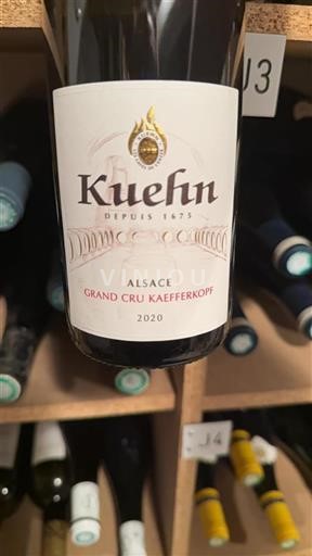 Alsace Không được chỉ định Grand Cru Kuehn 2020