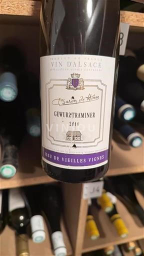 Alsace Grand Cru Baron de Hoen Gewurztraminer 2011