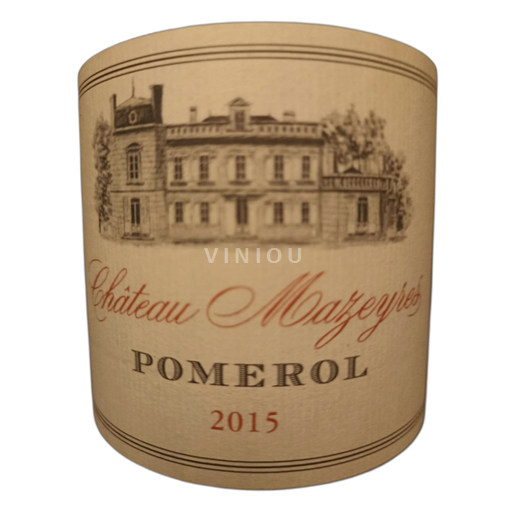 Bordeaux Pomerol Château Mazeyres 2015