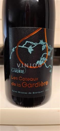 Údolí Loiry Saint-Nicolas-De-Bourgueil Coteaux de la Gardière 2022