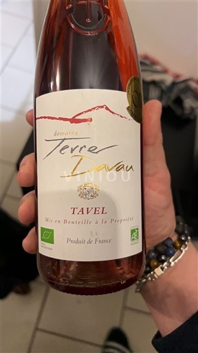 Rhônen laakso Tavel Domaine Terre Davau 2024
