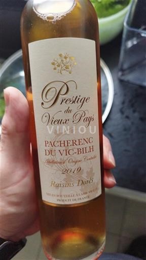 Sydväst Pacherenc-du-vic-bilh Prestige du Vieux Pays Raisins Dorés 2019