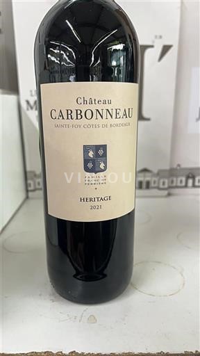 Bordeaux Ikke specificeret Château Carbonneau Héritage 2021