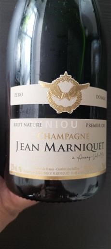 Champaña Champán Premier Cru Jean Marniquet Sin añada
