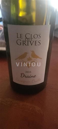 Jura Côtes-du-Jura Le Clos des Grives Draine 2023
