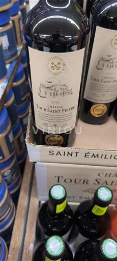 Bordeaux Saint-Émilion Château Tour Saint Pierre 2021