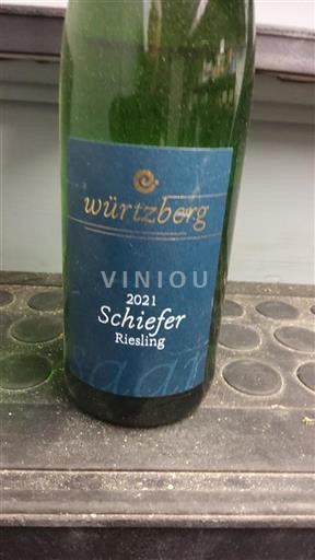 Moselle Not Specified Würtzberg Schiefer Riesling 2021