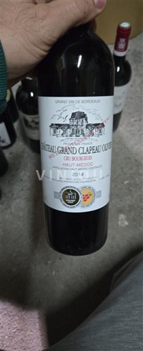 Bordeaux Haut-Médoc Château Grand Clapeau Olivier 2014