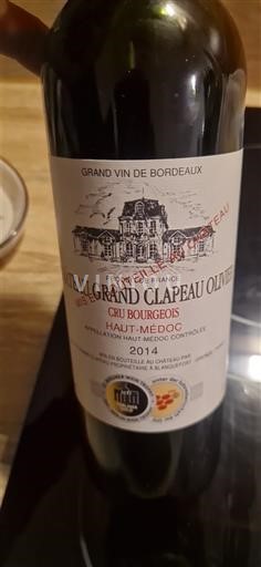 Bordeaux Haut-Médoc Château Grand Clapeau Olivier 2014