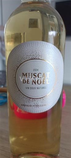 Roussillon Muscat de Rivesaltes Arnaud de Villeneuve Muscat de Noël 2024