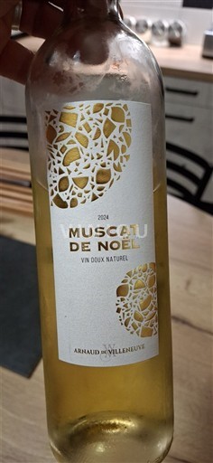 Roussillon Muscat de Rivesaltes Arnaud de Villeneuve Muscat de Noël 2024
