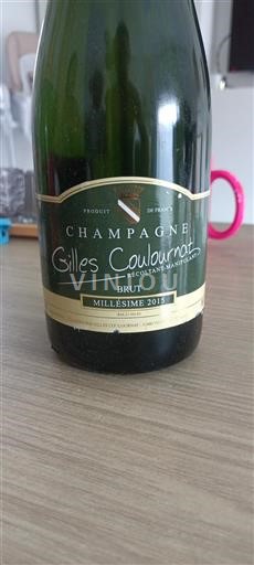 Champaña Champán Gilles Coulournat 2015