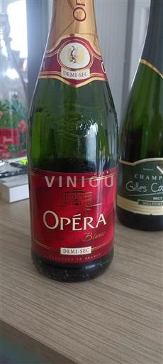 Champaña Champán Opéra Sin añada