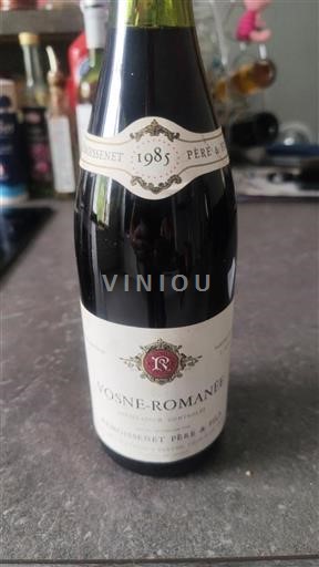 Borgogna Vosne-Romanée Remoissenet Père & Fils 1985