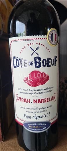 Rhônedalen Côtes du Rhône Gourmet Père & Fils Côte de Boeuf 2022