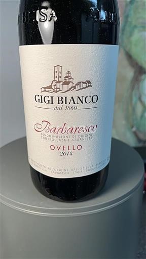 Piëmont Barbaresco Gigi Bianco Ovello 2014