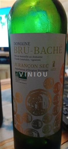 Lounais-Ranska Jurançon Domaine Bru-Baché 2021