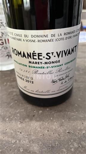 Burgund Romanée-Saint-Vivant Grand Cru Domaine La Romanée-Conti Roman%c3%a9e-St-Vivant Marey-Monge 2012