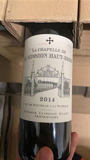 Bordeaux Pessac-Léognan La Mission Haut-Brion La Chapelle de La Mission Haut-Brion 2014