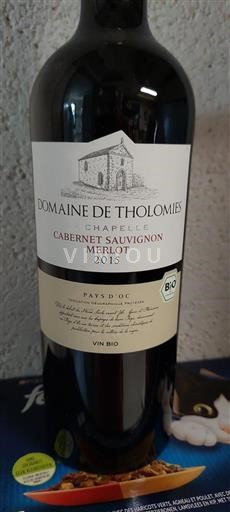 Languedoc ja Roussillon Pays d'Oc Domaine Tholomies La Chapelle 2015