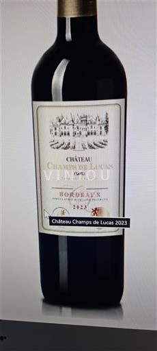 Bordeaux Château Champs de Lucas 2023