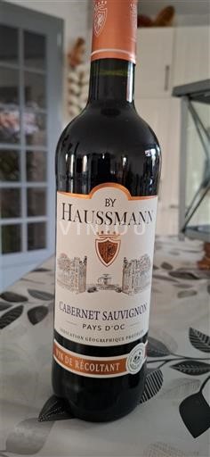 Languedoc-Roussillon Pays d'Oc By Haussmann Cabernet Sauvignon 2019