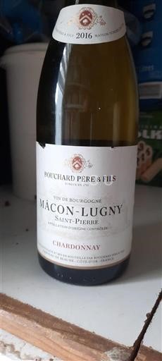 Vin Blanc sec Saint-Pierre Domaine Bouchard Père & Fils 2016 France Bourgogne Mâcon et mâcon-villages AOC