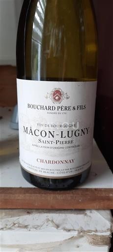 Vin Blanc sec Saint-Pierre Bouchard Père & Fils 2016 France Bourgogne Mâcon et mâcon-villages AOC
